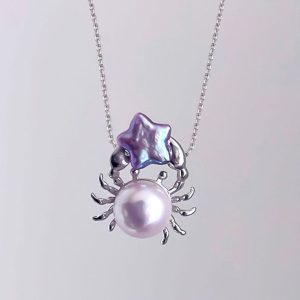 Crab & Starfish Pendant